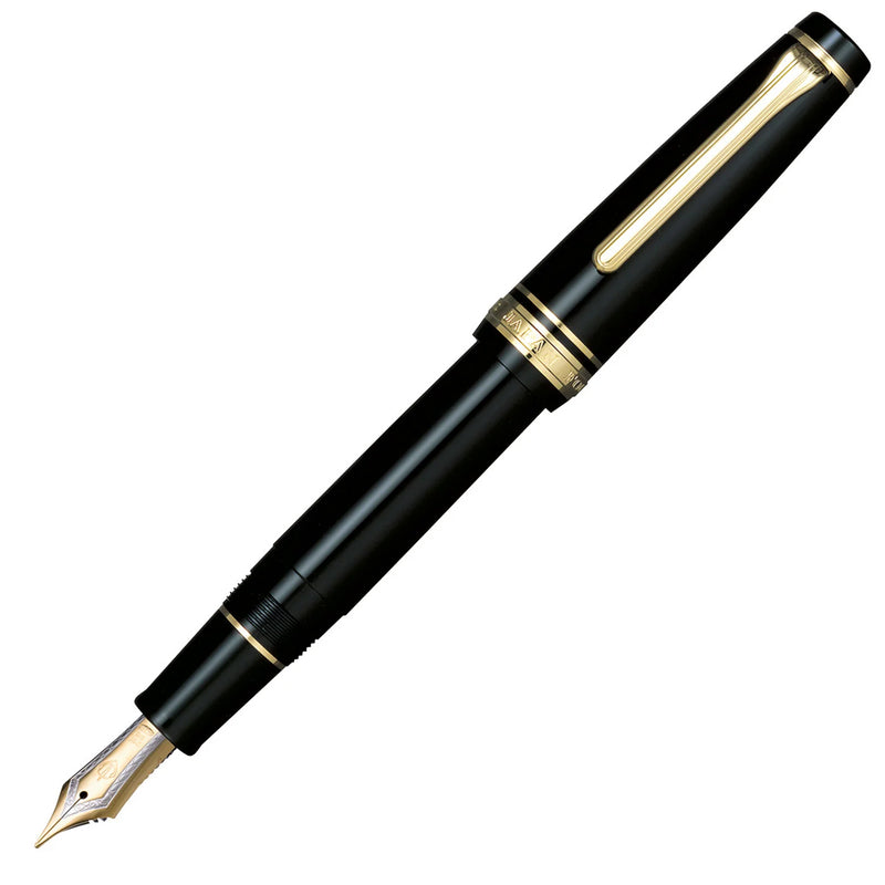 SAILOR Prof Gear - Large Series - 21k bigold nib - Black/Gold
