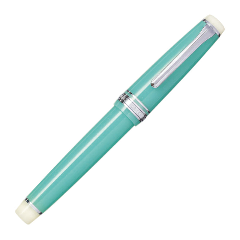 SAILOR Professional Gear Fountain Pen - Eleuthera Island (Limited Edition) - Teal/Rhodium - Medium Fine Nib