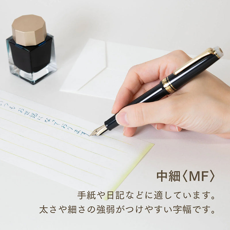 SAILOR Shikiori Fountain Pen - Prof Gear Slim - 14k Gold Nib - Sekirei (wagtail)