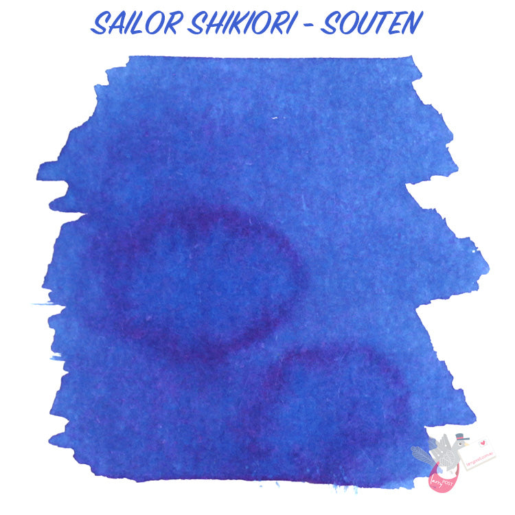 SAILOR SHIKIORI Fountain Pen Ink Cartridges - Pack of 8 - Souten (Azure Sky)