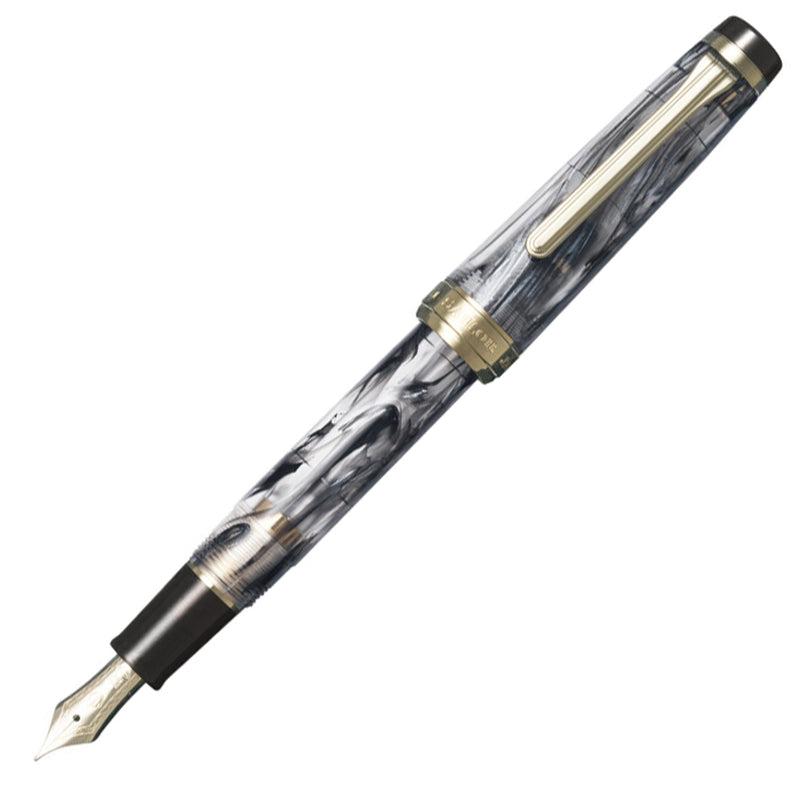 SAILOR Veilio Prof Gear (21k nib & converter) - Pearl Black / Gold Trim