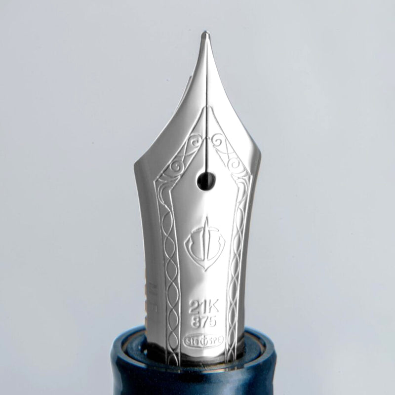 SAILOR Veilio Prof Gear (21k nib & converter) - Blue Purple / Rhodium Trim