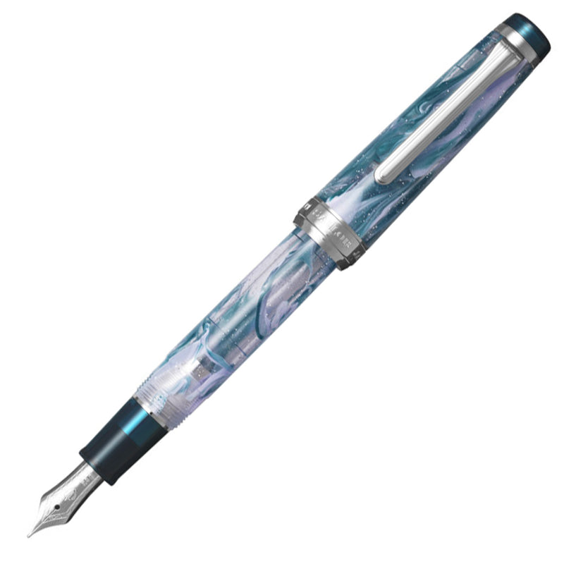 SAILOR Veilio Prof Gear (21k nib & converter) - Blue Purple / Rhodium Trim