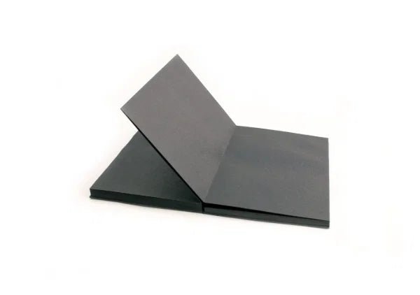 SEAWHITE OF BRIGHTON Concertina Sketchbook (Slipcase) - Black Paper 140gsm - 70 pages - A5