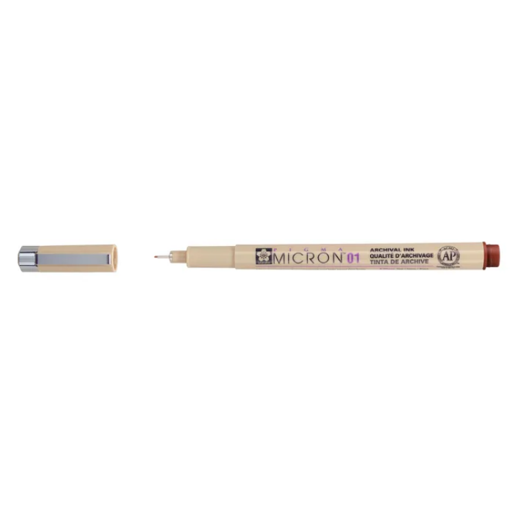 SAKURA Pigma Micron Size 01 (0.25mm) - Brown