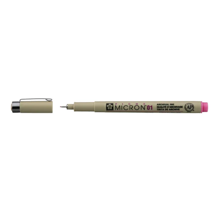 SAKURA Pigma Micron Size 01 (0.25mm) - Rose