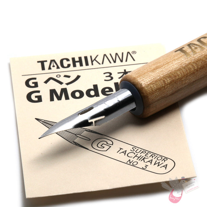 TACHIKAWA Comic Pen Nib - G Model (T33) - Pack of 3