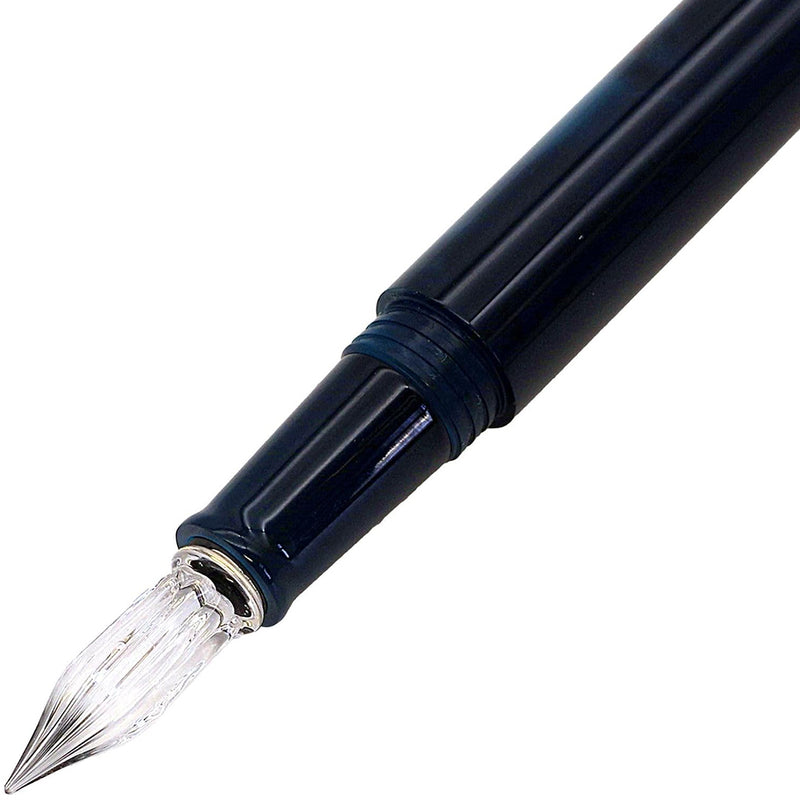 TERANISHI Guitar Dip Pen with Cap - Glass Nib - Cosmo Black