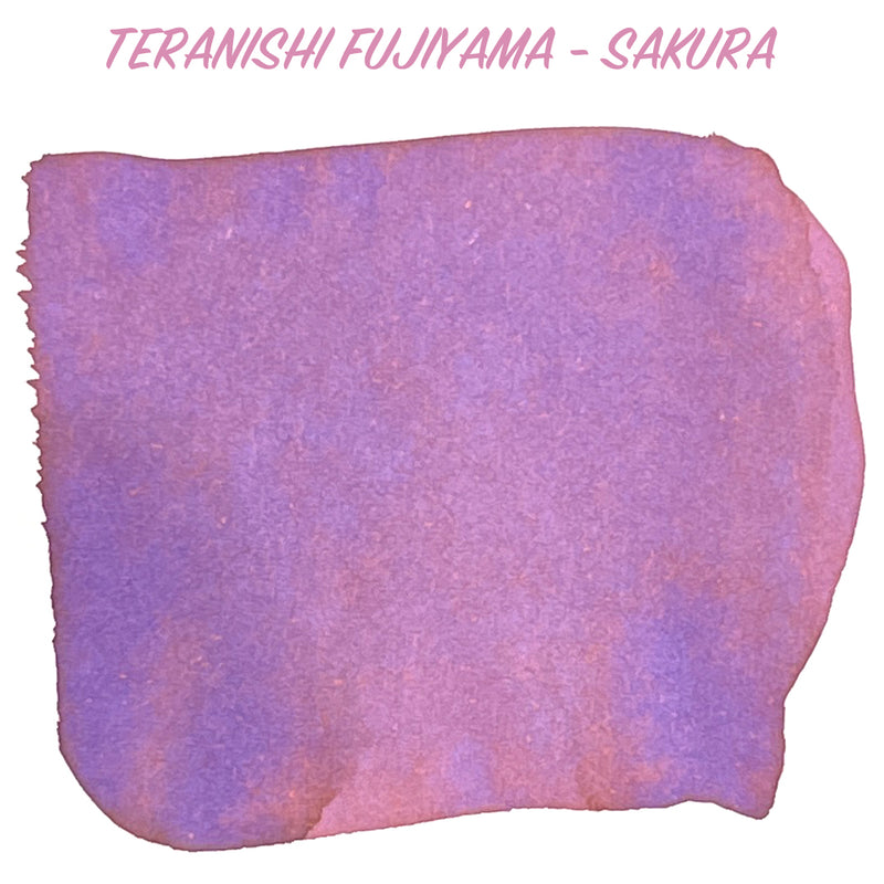 TERANISHI Fujiyama Irodori Fountain Pen Ink - 12mL - Sakaura (Pink)