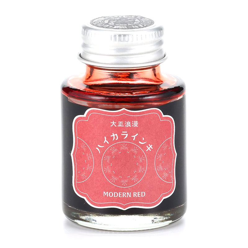 TERANISHI Haikara Fountain Pen Ink - 40mL - Modern Red