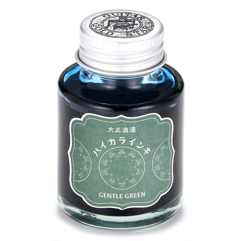 TERANISHI Haikara Fountain Pen Ink - 40mL - Gentle Green