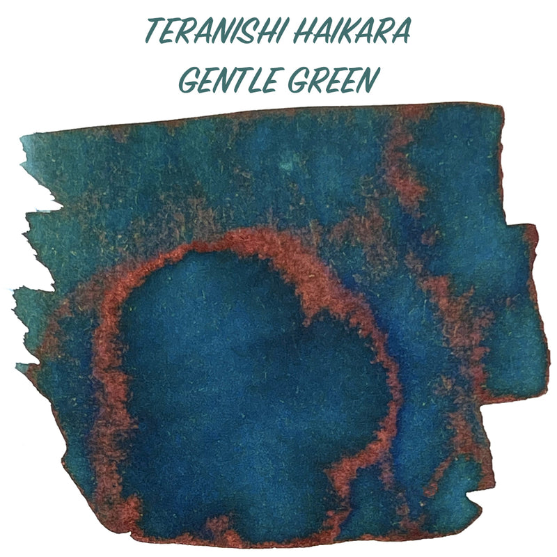 TERANISHI Haikara Fountain Pen Ink - 5mL SAMPLE - Gentle Green