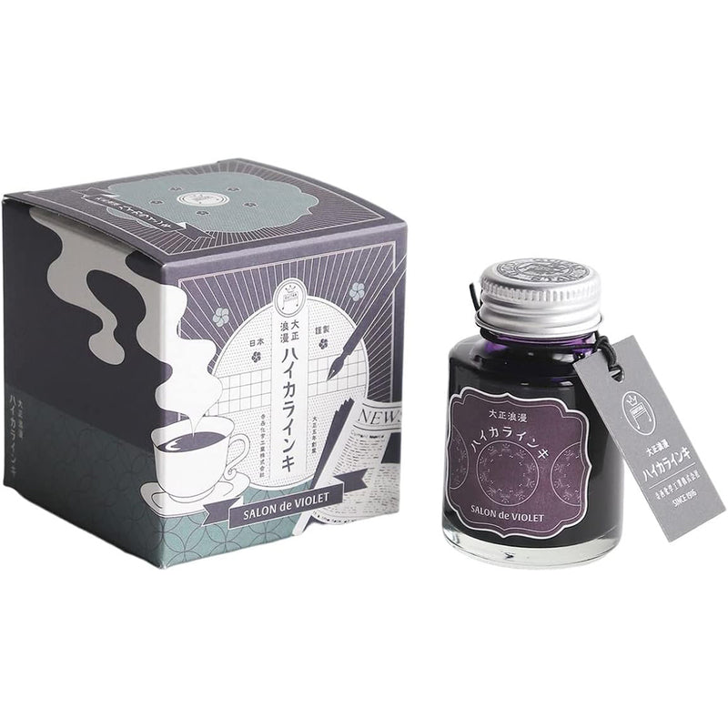 TERANISHI Haikara Fountain Pen Ink - 40mL - Salon de Violet