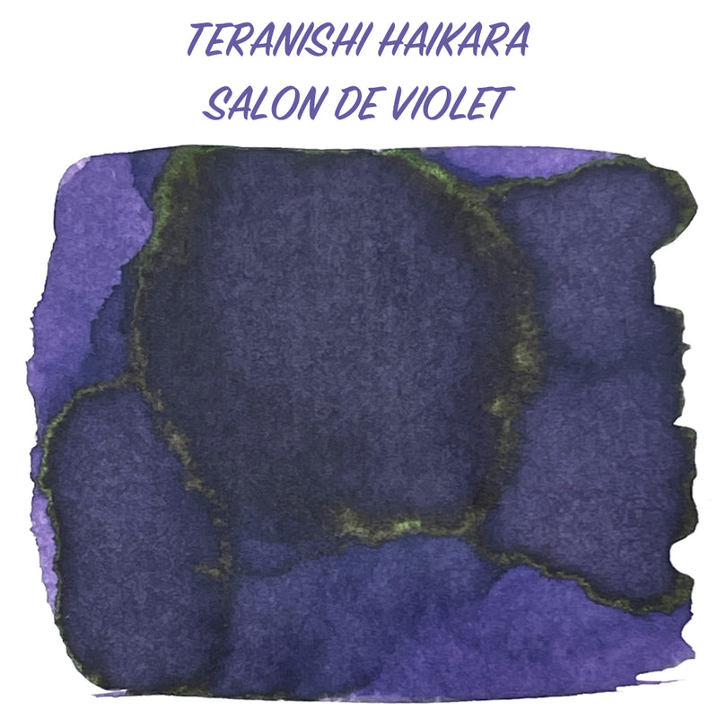 TERANISHI Haikara Fountain Pen Ink - 5mL SAMPLE - Salon de Violet