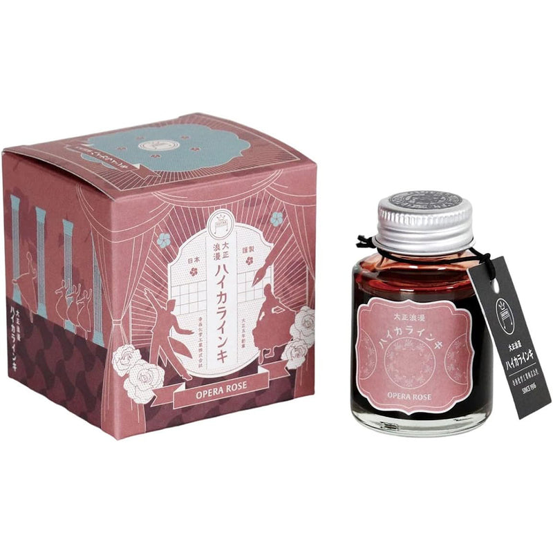 TERANISHI Haikara Fountain Pen Ink - 40mL - Opera Rose