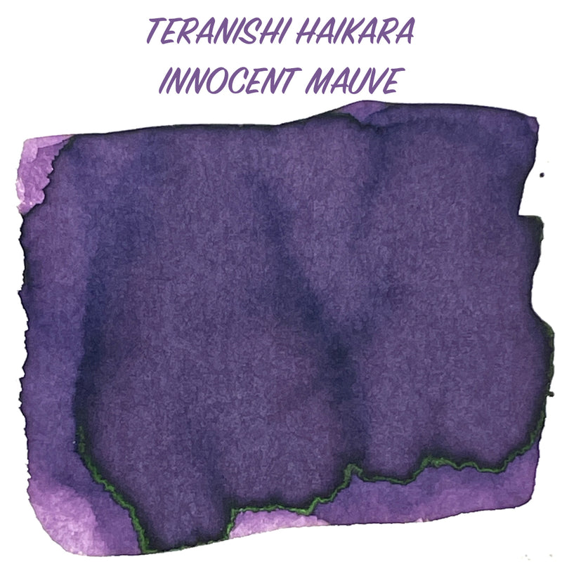 TERANISHI Haikara Fountain Pen Ink - 5mL SAMPLE - Innocent Mauve