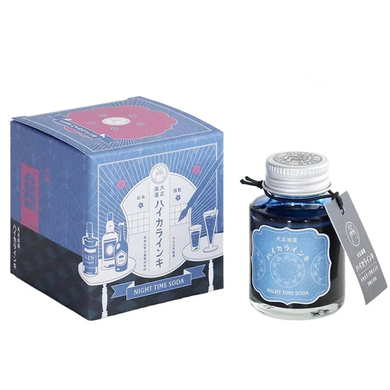 TERANISHI Haikara Fountain Pen Ink - 40mL - Night Time Soda