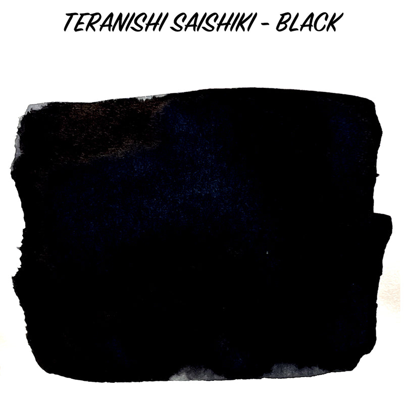TERANISHI Saishiki Fountain Pen Ink - 12mL - Black