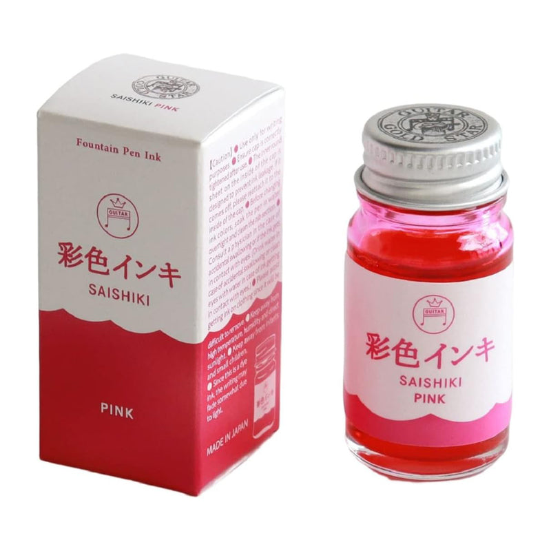 TERANISHI Saishiki Fountain Pen Ink - 12mL - Pink