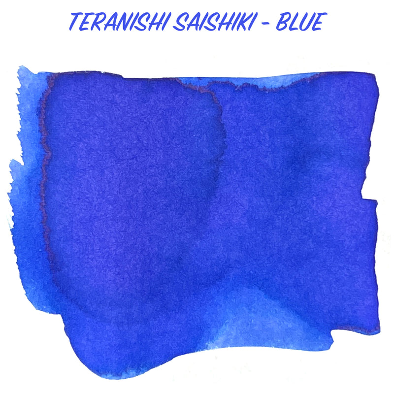 TERANISHI Saishiki Fountain Pen Ink - 12mL - Blue