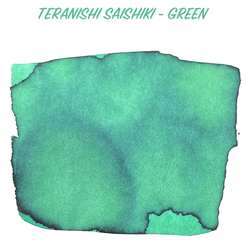 TERANISHI Saishiki Fountain Pen Ink - 12mL - Green