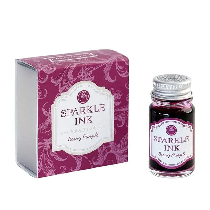 TERANISHI Sparkle Dip Pen Ink - 12mL - Berry Purple