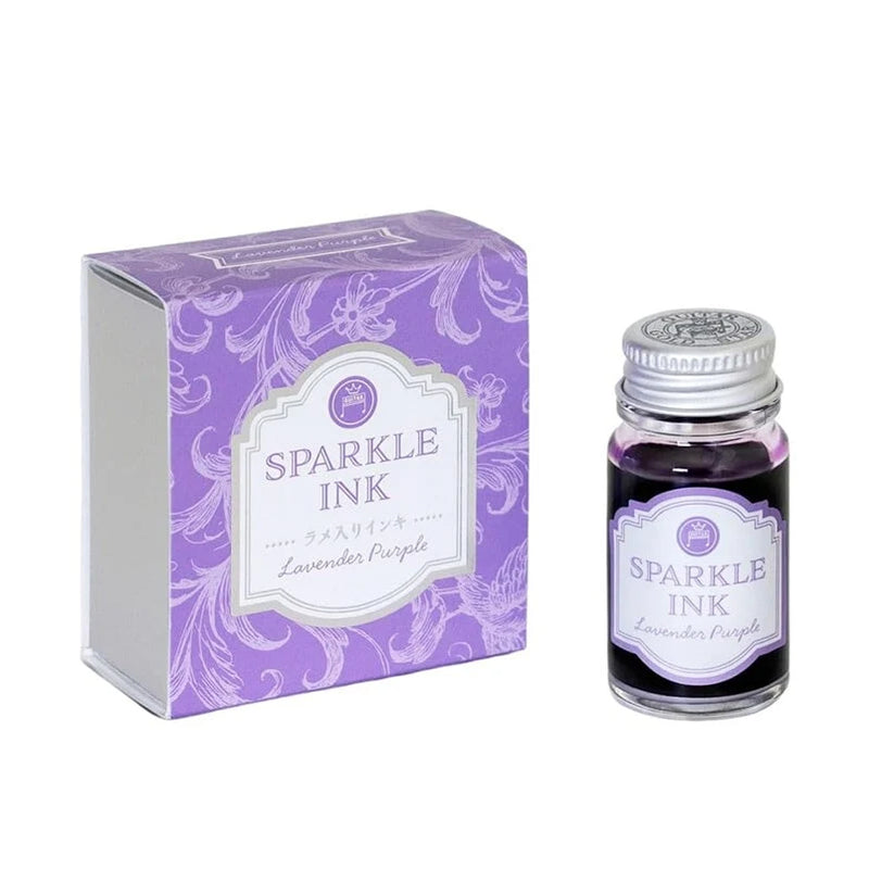 TERANISHI Sparkle Dip Pen Ink - 12mL - Lavender Purple