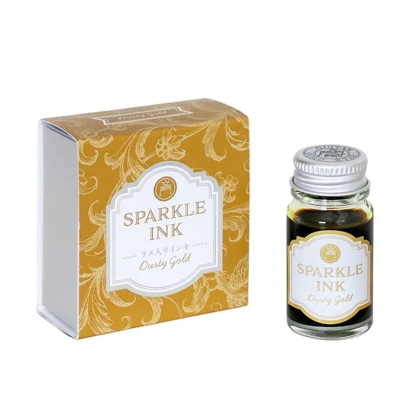 TERANISHI Sparkle Dip Pen Ink - 12mL - Dusty Gold