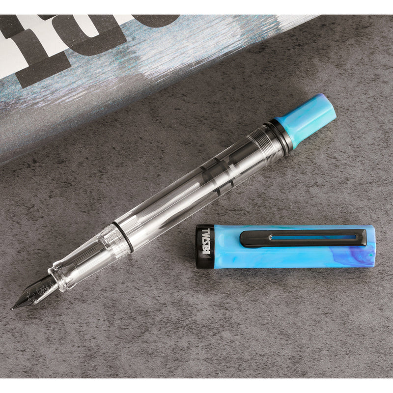 TWSBI Eco Fountain Pen - Cosmos Blue with Onyx Trim and Nib