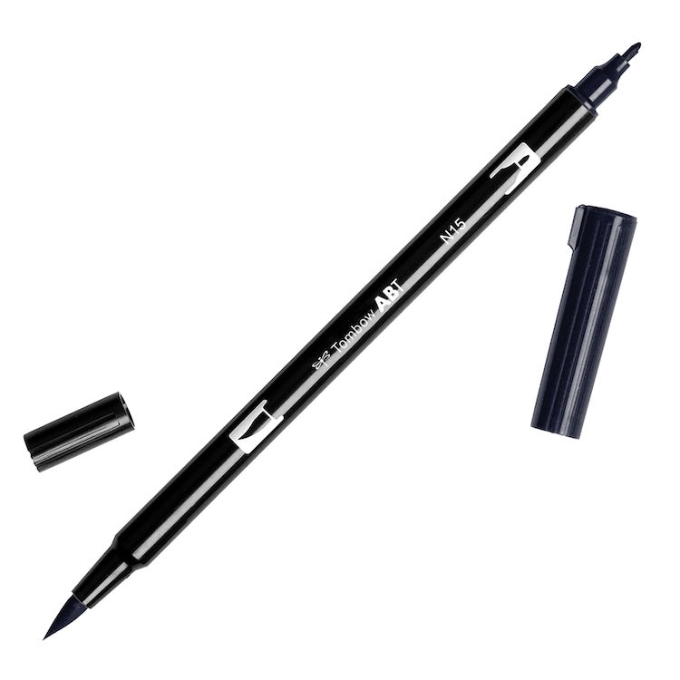 TOMBOW ABT Brush Pen - N15 - Black