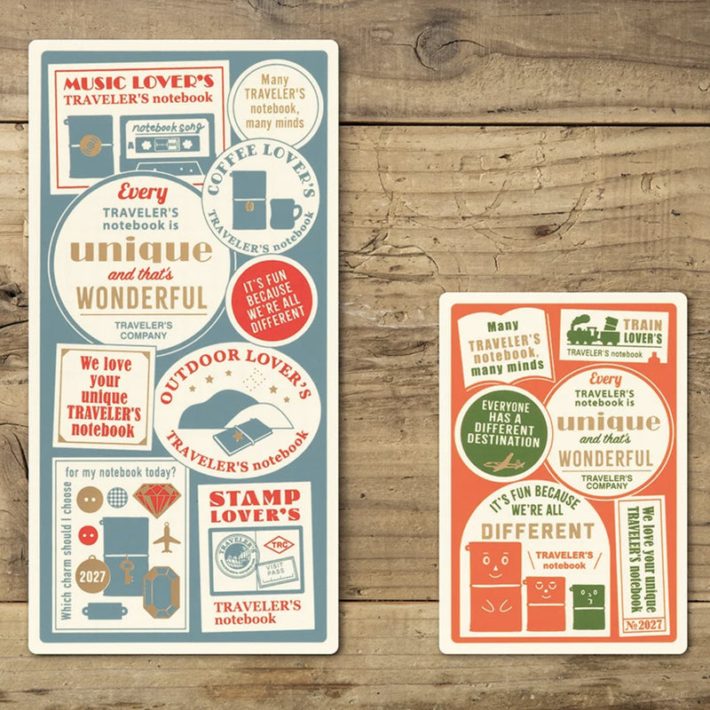2027 Traveler's Company - Passport Size - Grid Set (Limited Edition)