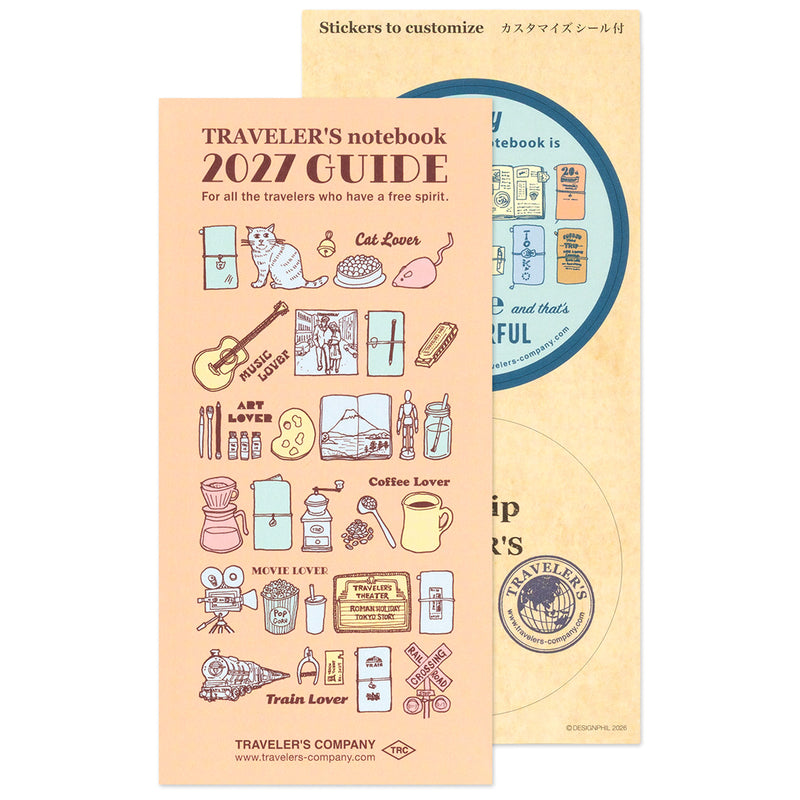 2027 Traveler's Company - Regular Size - Clear Folder (Limited Edition)