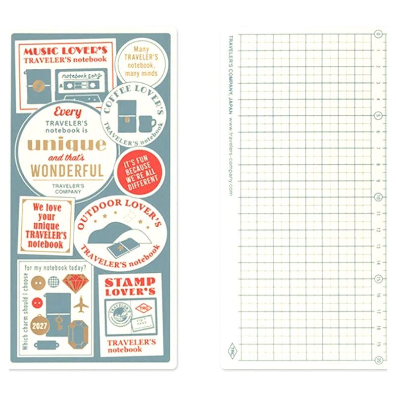 2027 Traveler's Company - Regular Size - Grid Set (Limited Edition)