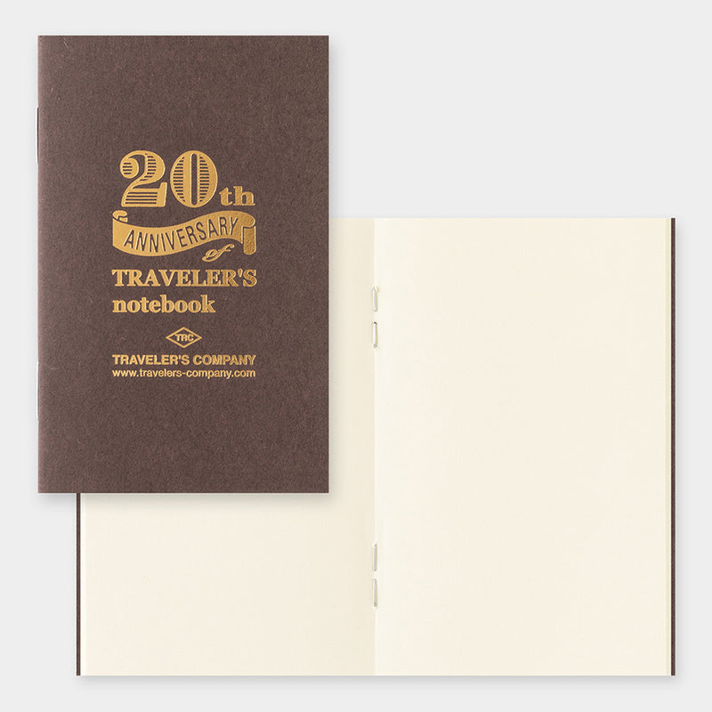 Traveler's Company Leather Notebook - Card Size Starter Kit - Brown