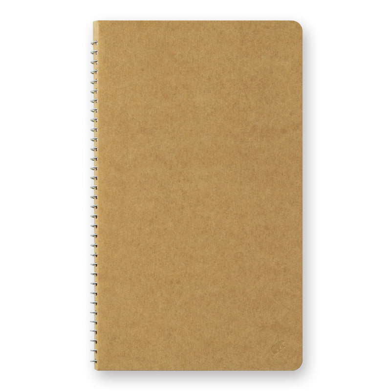 Traveler's Company - Spiral Ring Notebook - A5 Portrait - Plain MD Paper White