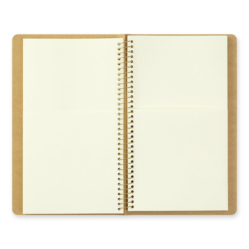 Traveler's Company - Spiral Ring Notebook - A5 Portrait - Paper Pocket