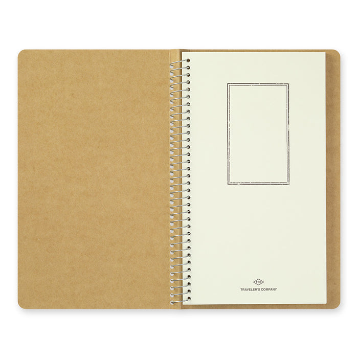 Traveler's Company - Spiral Ring Notebook - A5 Portrait - Watercolour Paper