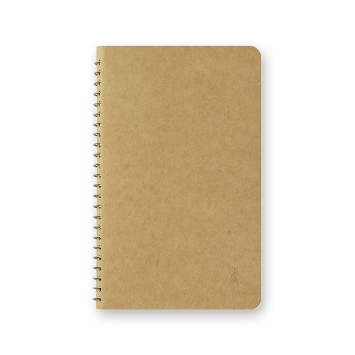 Traveler's Company - Spiral Ring Notebook - A6 Portrait - Paper Pocket