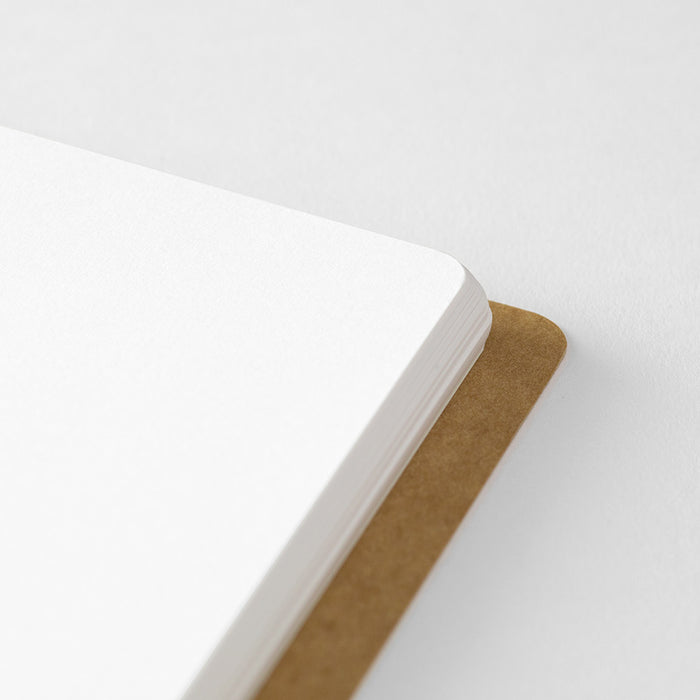 Traveler's Company - Spiral Ring Notebook - B6 Landscape - Plain MD Paper White