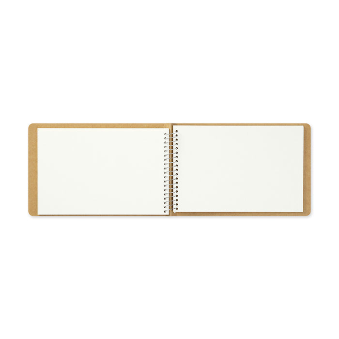 Traveler's Company - Spiral Ring Notebook - B6 Landscape - Watercolour Paper