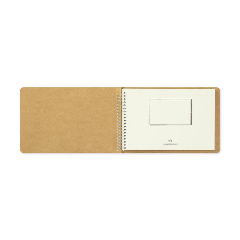 Traveler's Company - Spiral Ring Notebook - B6 Landscape - Watercolour Paper