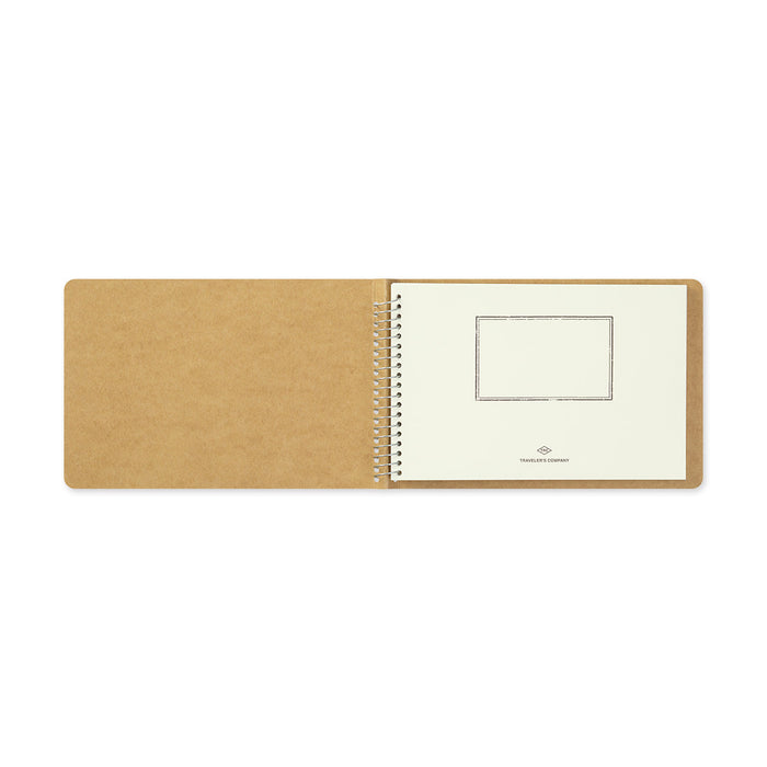 Traveler's Company - Spiral Ring Notebook - B6 Landscape - Watercolour Paper