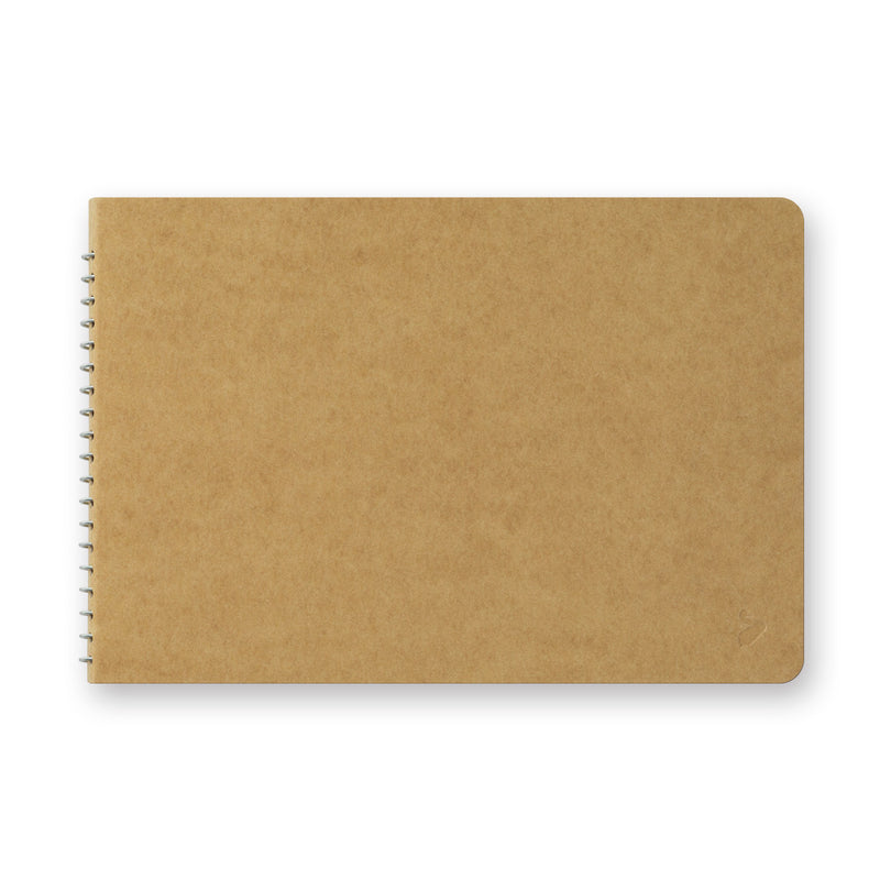 Traveler's Company - Spiral Ring Notebook - B6 Landscape - Watercolour Paper