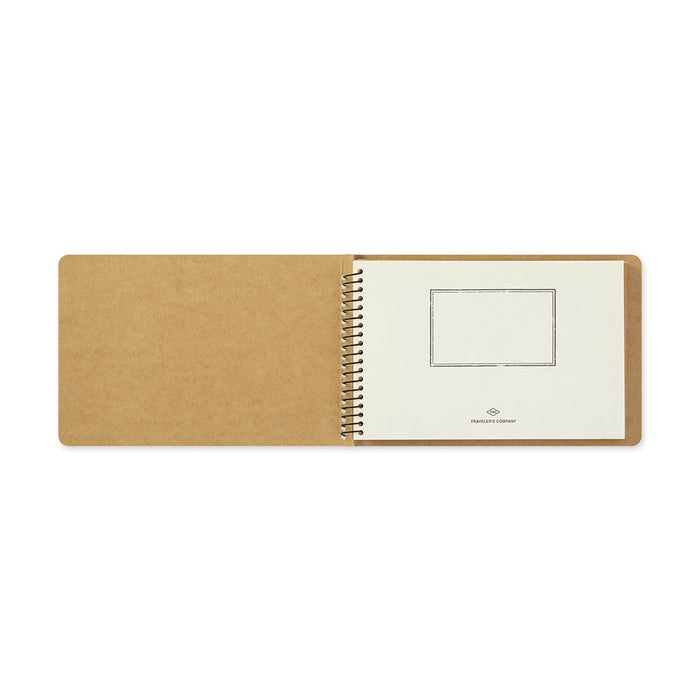 Traveler's Company - Spiral Ring Notebook - B6 Landscape - Window Envelope
