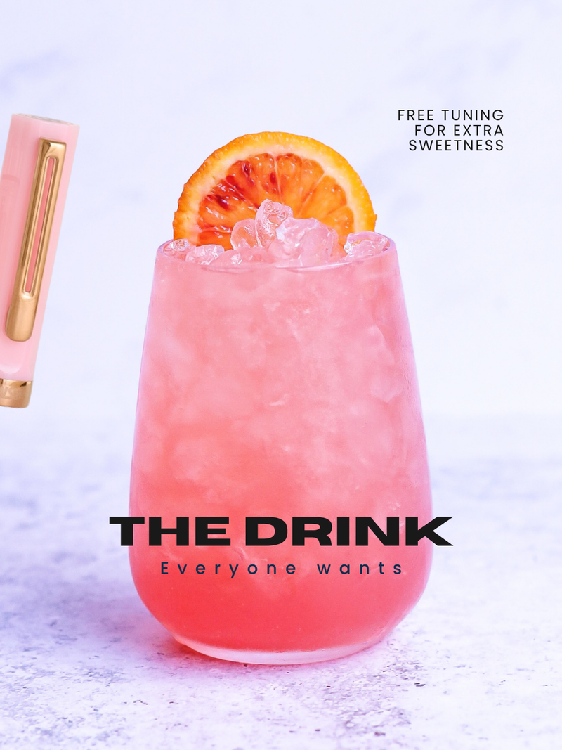 TWSBI Eco Fountain Pen - Pink Lemonade with Bronze Trim and Nib (includes PILOT Fuyu-Gaki 5mL ink)