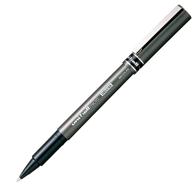 UNI-BALL Micro Deluxe - Black (0.2mm line)