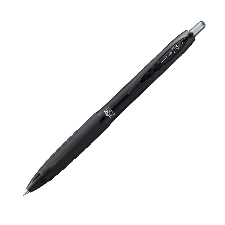 UNI-BALL Signo 307 Retractable Rollerball Pen - Fine (0.7mm ball / 0.4mm line) - Black