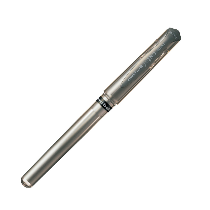 UNI-BALL Signo Broad Gel Ink Roller Ball (1.0mm) - Silver
