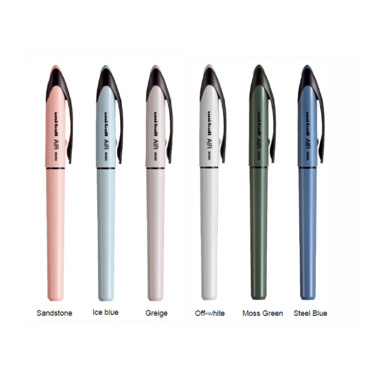 UNI-BALL Air Micro Pastel Colours - Variable Line (0.28-0.45mm) - Black Ink