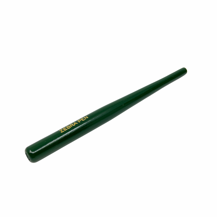 ZEBRA Wooden Nib Holder (for Maru/Mapping nib) - Green